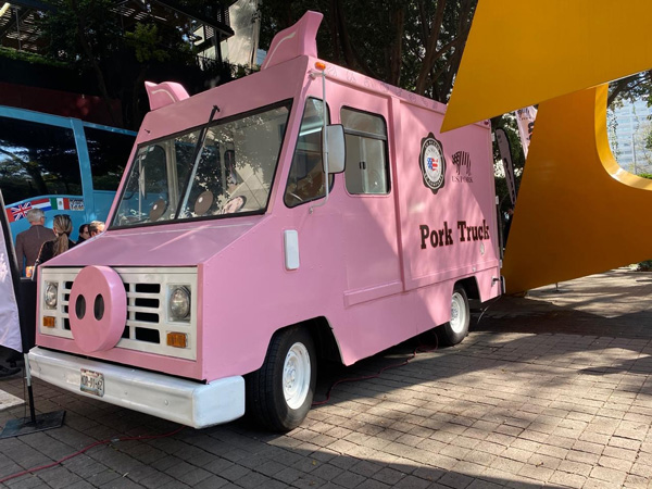 U.S. pork truck in Mexico