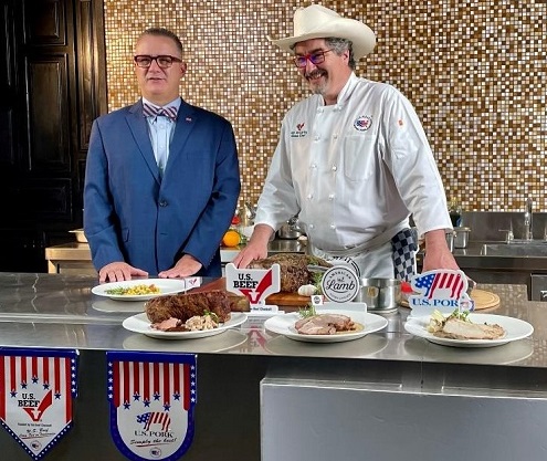 American Barbecue Promoted at Embassy Reception and Seminars in Manila
