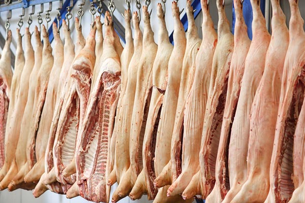 Pork imports in August tripled